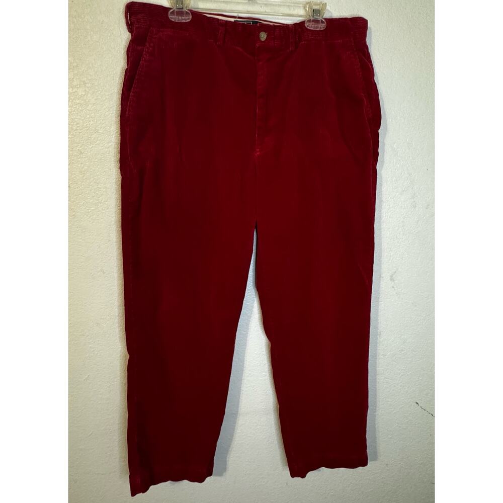 Polo Ralph Lauren Men's Corduroy Pants Red Size 36W x30L